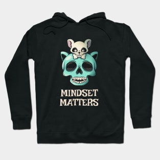 Mindset Matters Cat & Mouse Motivation Hoodie